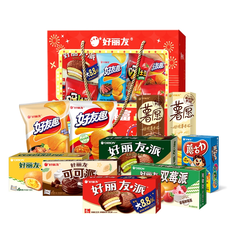 好丽友  指定暴富新年礼盒1290g