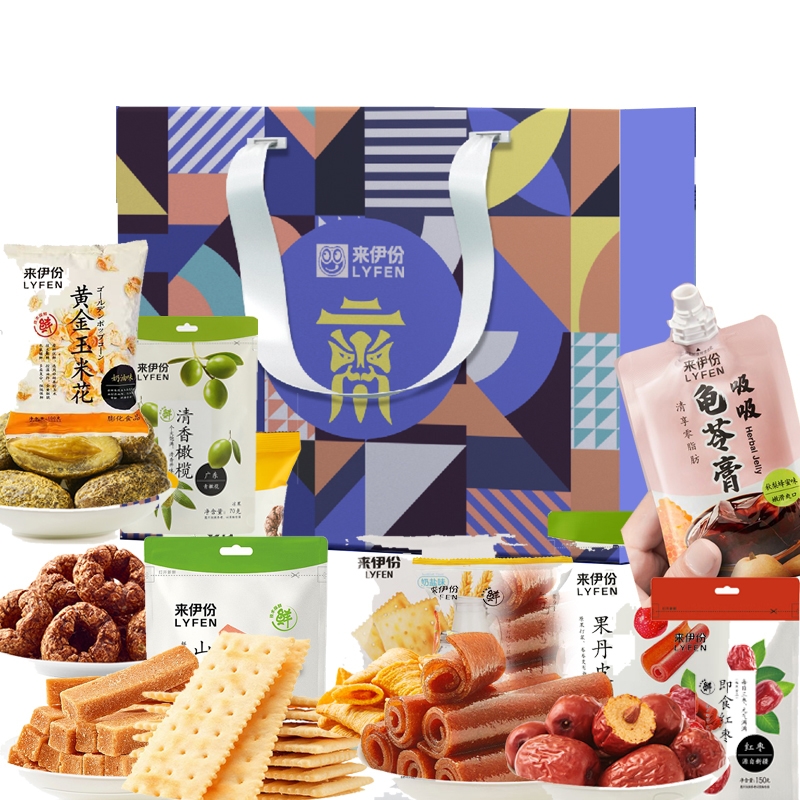 来伊份  纳福好礼L礼盒1236g