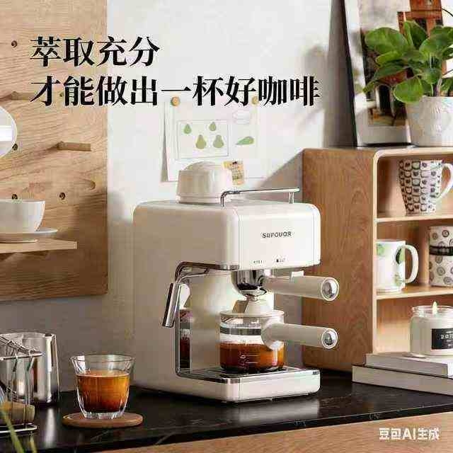 赛普达  家用美式滴漏半自动咖啡机EA39
