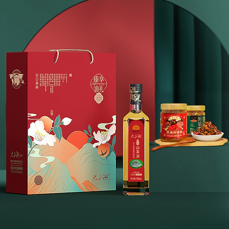 大三湘  臻享油茶礼礼盒