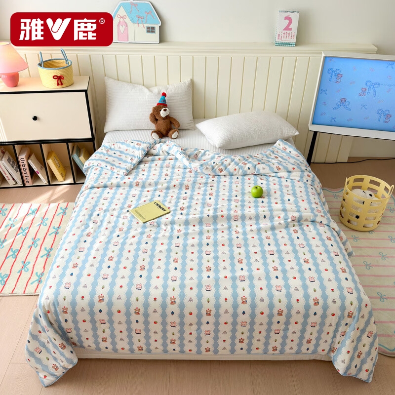 雅鹿  A类针织大豆被YLBX151