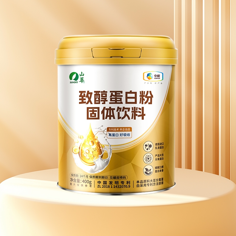 山萃  中粮致醇蛋白粉固体饮料400g