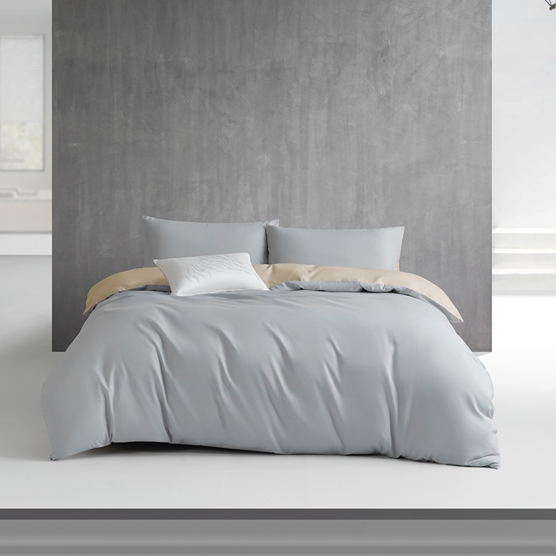 水星家纺  灰叩玉全涤四件套132829