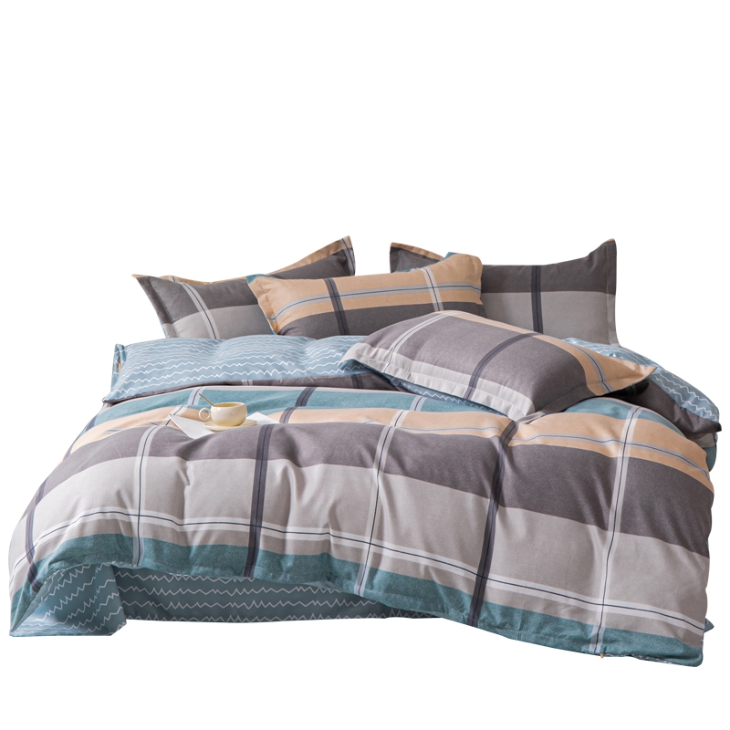 洁丽雅  加厚磨毛舒雅l四件套200*230cm