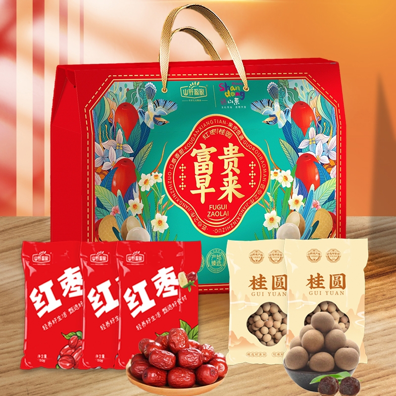 山野源粮  富贵早来伴手礼盒500g