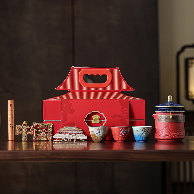 识泥记  故宫系列文创茶器敦煌香道套装