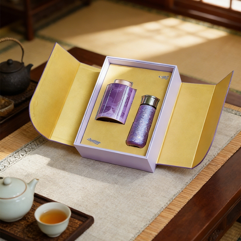 素言茶坊  紫气东来钛桂正岩肉桂钛杯组合