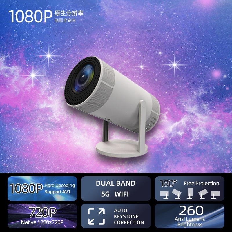 茁泥  MiNEJONi智能投影仪T22