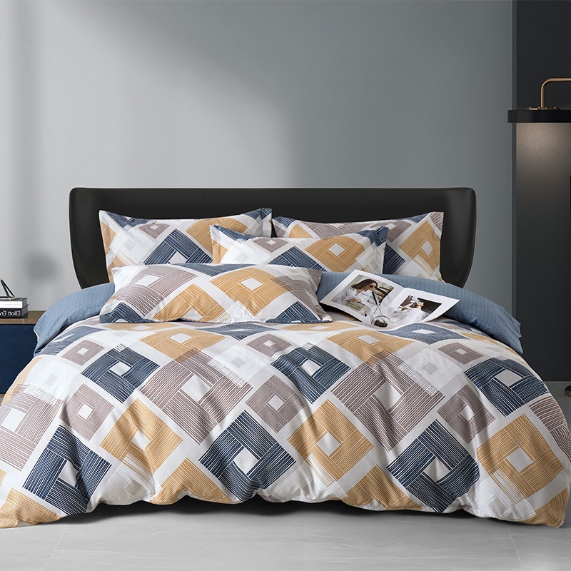 唐纳家纺  艾绒棉四件套思维空间TN-KTS25066