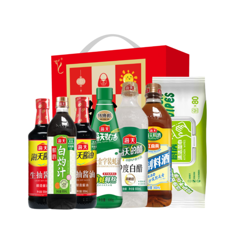 海天  马上有钱调味品组合E款